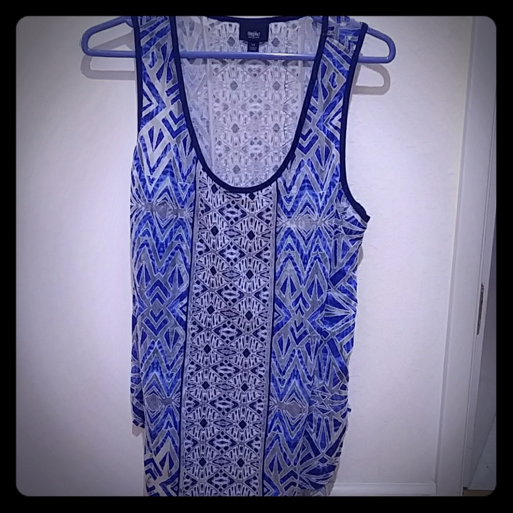 Cute blue Mossimo tank top